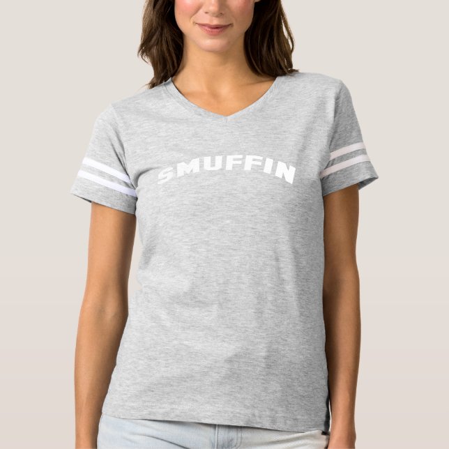 Camiseta Faculdade de Smuffin (Frente)