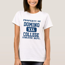 Camiseta Faculdade do dominó