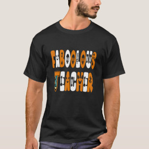 Camiseta Faculdade Faboolosa de Professores Spooky Ghost En