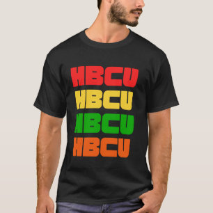 Camiseta Faculdade Histórica Negra Afro-Americana U