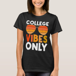 Camiseta Faculdade Viba Apenas Estudante Engraçado De Volta
