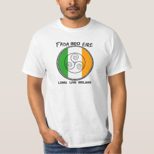 Camiseta "Fada Beo Éire/Long Live Ireland"