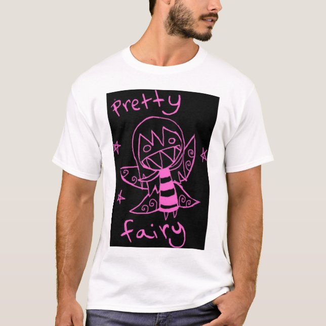 Camiseta Fada bonito (Frente)