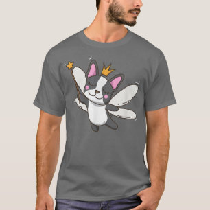 Camiseta Fada Boston Terrier Breeder Dog Whisperer Lover P