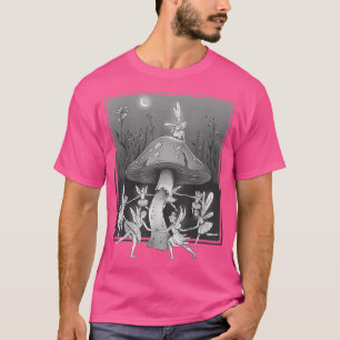 Camiseta Fada Cottagecore Mushroom Fairycore Moon Mystical