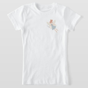 Camiseta Fada de Colheita de Pastel Cuja Fábrica