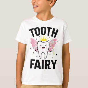 Camiseta Fada De Dente Engraçada Figurino De Halloween Para