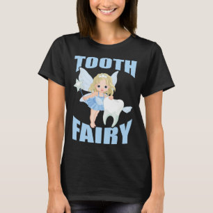 Camiseta Fada De Dente Frita Fumeira Para Mulheres Meninas