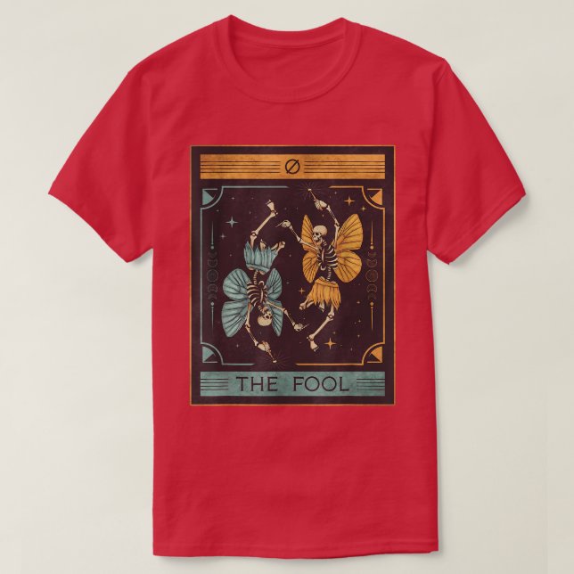 Camiseta Fada De Fada De Fada De Fairycore - Placa De Tarot (Frente do Design)