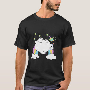 Camiseta Fada De Fada Rosa De Coelho De Coelhinho Cute Do U