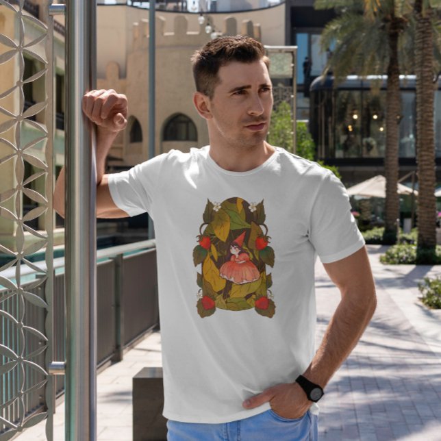 Camiseta Fada de Morango (Criador carregado)