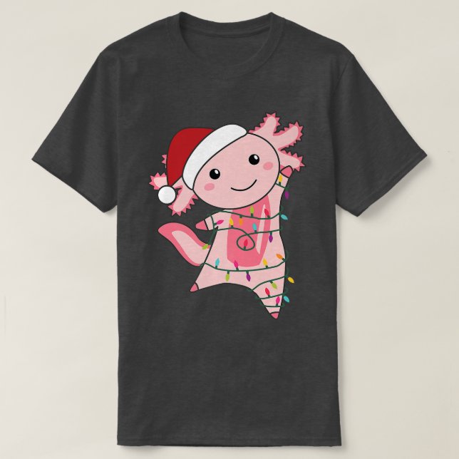 Camiseta Fada de Natal Leve Natal Aolotl (Frente do Design)