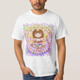 Camiseta Fada de rosa