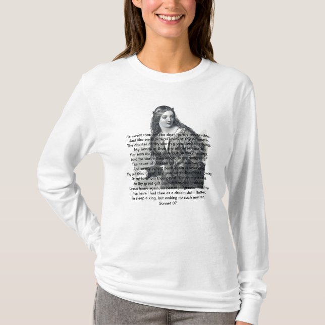 Camiseta Fada de Shakespeare (Frente)