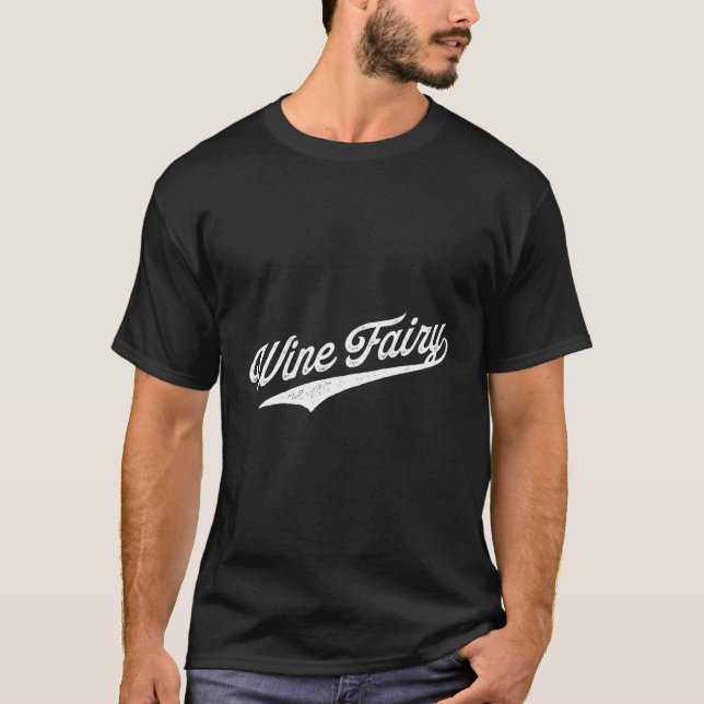 Camiseta Fada de vinho (Frente)