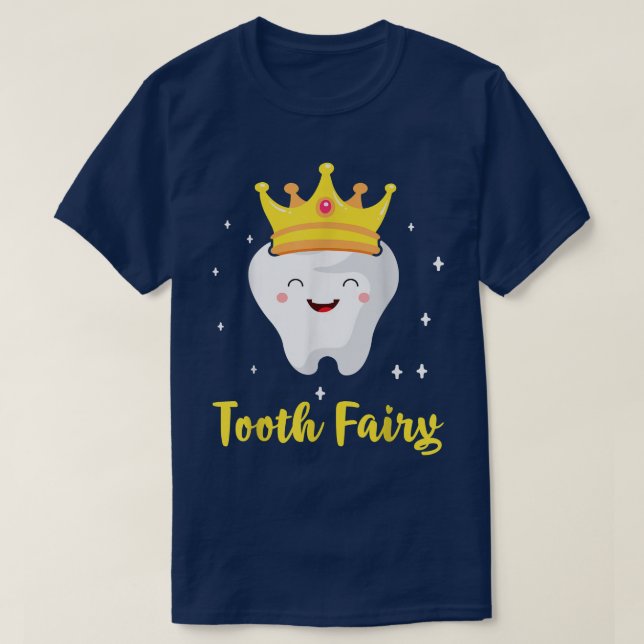 Camiseta Fada dentária (Frente do Design)