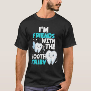 Camiseta Fada dentária - Pediatria Higienista Adormecida
