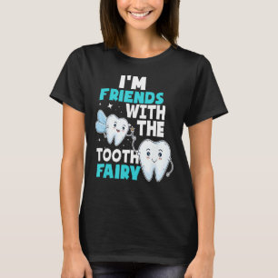 Camiseta Fada dentária - Pediatria Higienista Adormecida