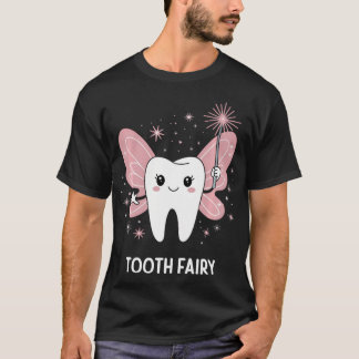 Camiseta Fada Dente Fada Fácil Dente Doce