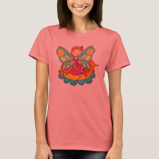 Camiseta Fada do jardim (Frente)