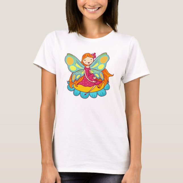 Camiseta Fada do jardim (Frente)