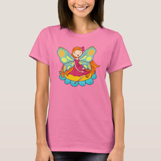 Camiseta Fada do jardim (Frente)
