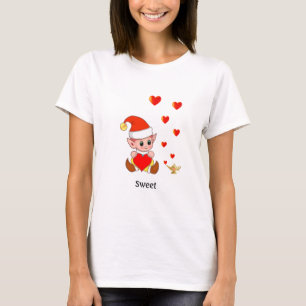 Camiseta Fada doce com lâmpada mágica