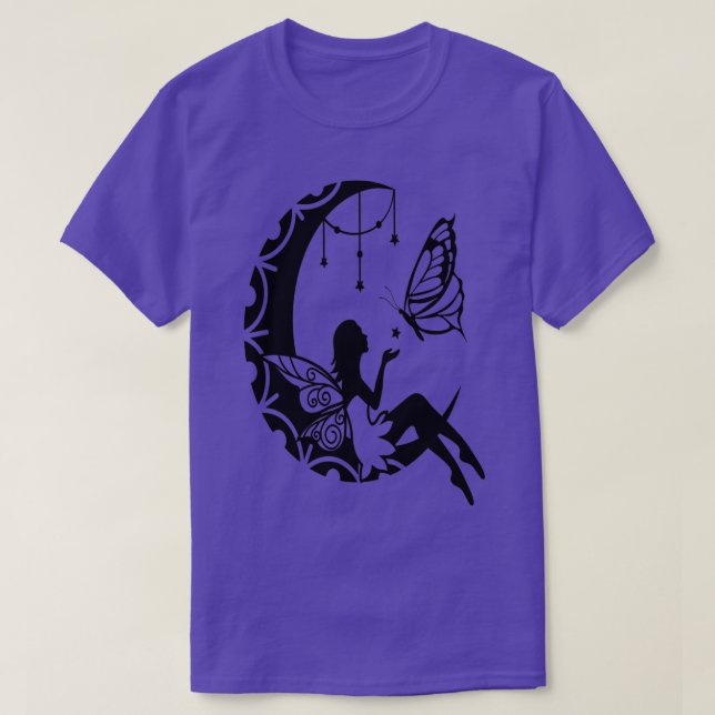 Camiseta Fada E Borboleta Mágica (Frente do Design)