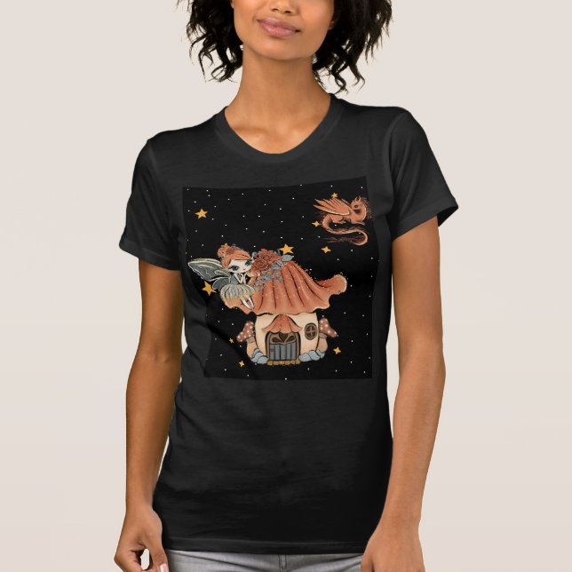 Camiseta Fada e Mushroom House (Frente)