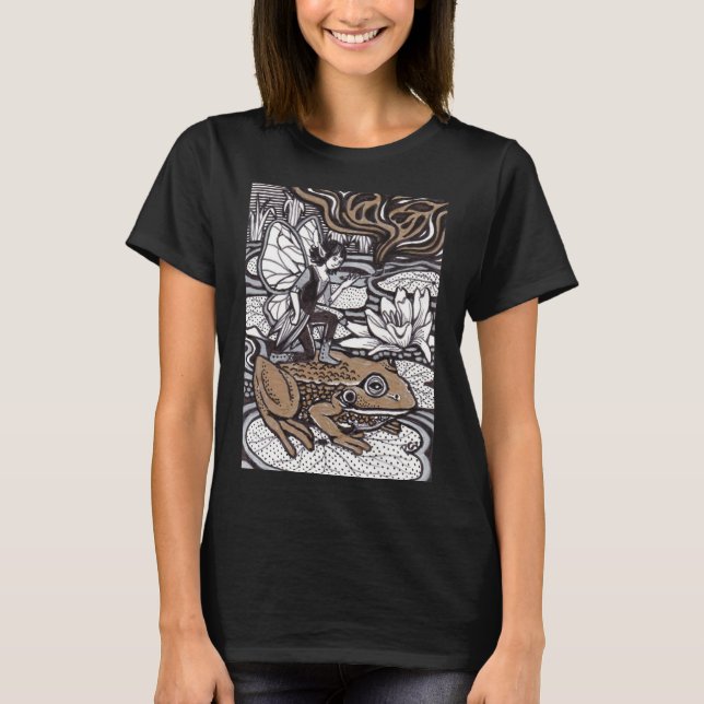Camiseta Fada e Sapo (Frente)