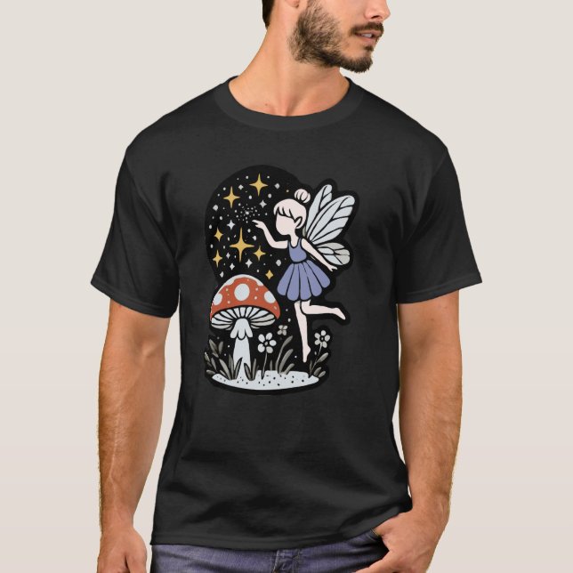Camiseta Fada Encantada e Céu Mágico de Céu Lálus (Frente)