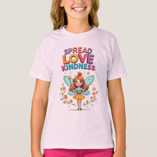 Camiseta Fada Encantadora com Varinha Espalhando Alegria