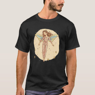 Camiseta Fada Encantadora em Pijama para uma Fuga Sonhadora