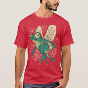 Camiseta Fada Fácil Sapo Goblincore Aestético Escuro Engraç