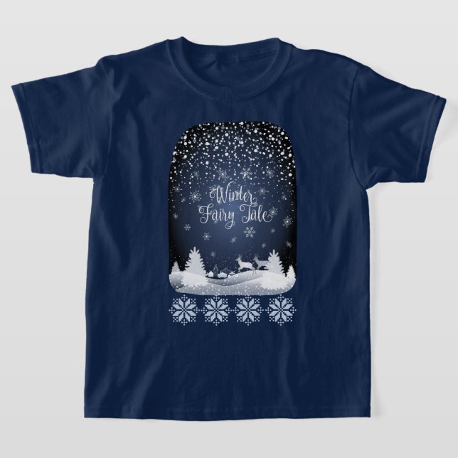 Camiseta Fada Fada Faliada de inverno Fantasia Floresta de  (Postura )
