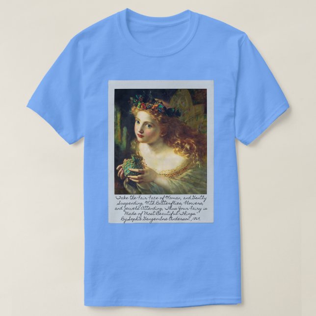 Camiseta Fada Faerie Art-Shirt (Frente do Design)