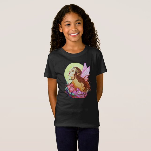 Camiseta Fada Floral  (Frente Completa)