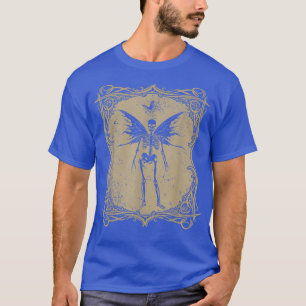 Camiseta Fada Grunge Aestética Borboleta Skeleton Fairycor