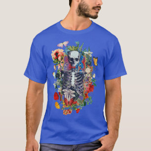 Camiseta Fada Grunge Butterfly Wing Skeleton Fairycore Aes