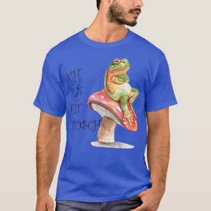 Camiseta Fada Leite Príncipe Sapo Amante de os animais Tera