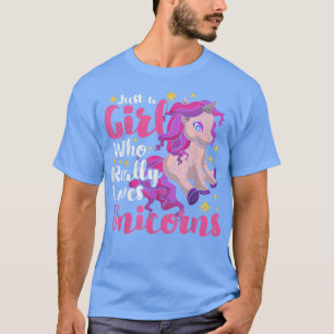 Camiseta Fada Leitura Unicorn Lover Girls Anima Mágica