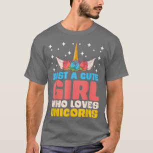Camiseta Fada Leitura Unicórn Lover Girls Fantasy Magia