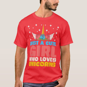 Camiseta Fada Leitura Unicórn Lover Girls Fantasy Magia