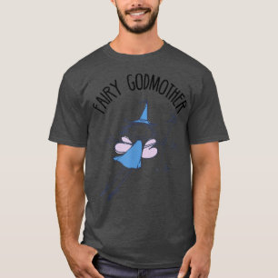 Camiseta Fada-madrinha fada bonitinha com varinha mágica