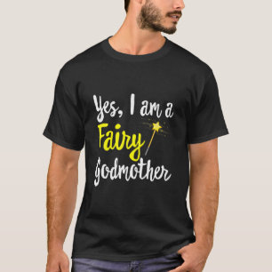 Camiseta Fada Madrinha Mágica Mão Engraçada Mama Mãe-Minha