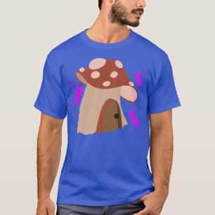 Camiseta Fada Mushroom House Fairies Rapariga Casas Fúnebre