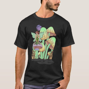 Camiseta Fada Ninfa Sprite Fae Elf Girl Goblincore Fairyco