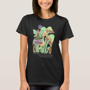 Camiseta Fada Ninfa Sprite Fae Elf Girl Goblincore Fairyco