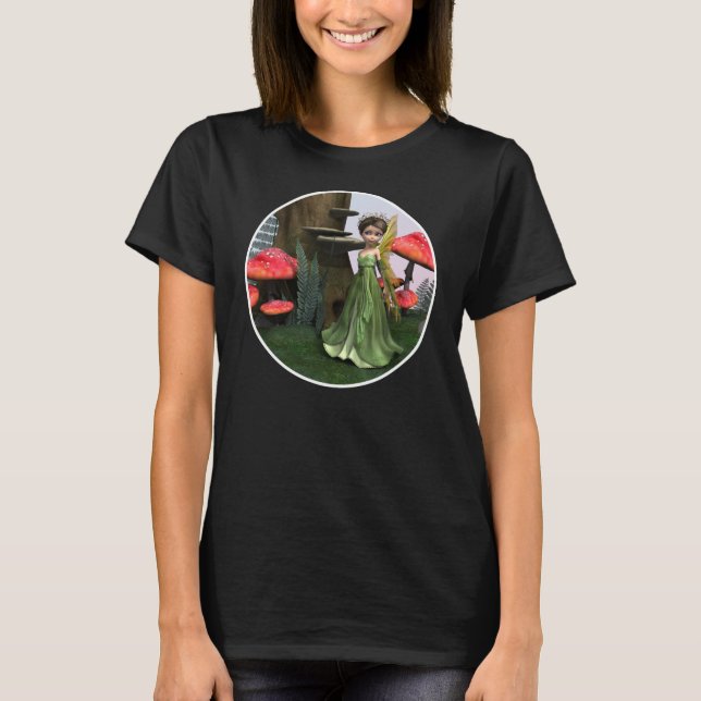 Camiseta Fada no Bosque (Frente)