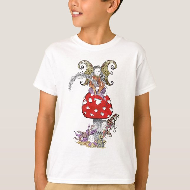 Camiseta Fada no cogumelo (Frente)